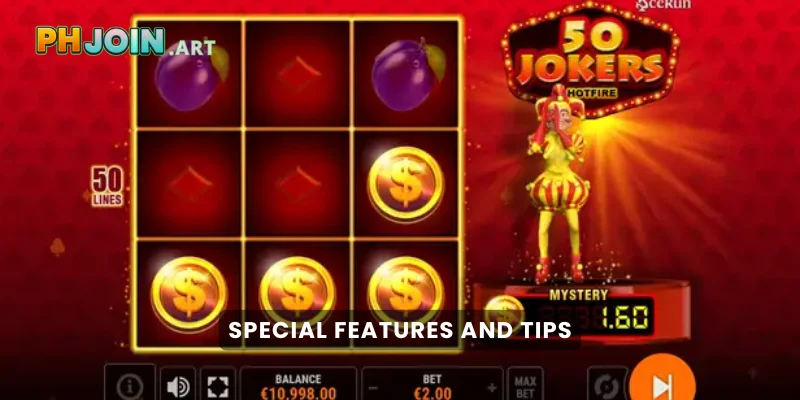 Special Features and Tips